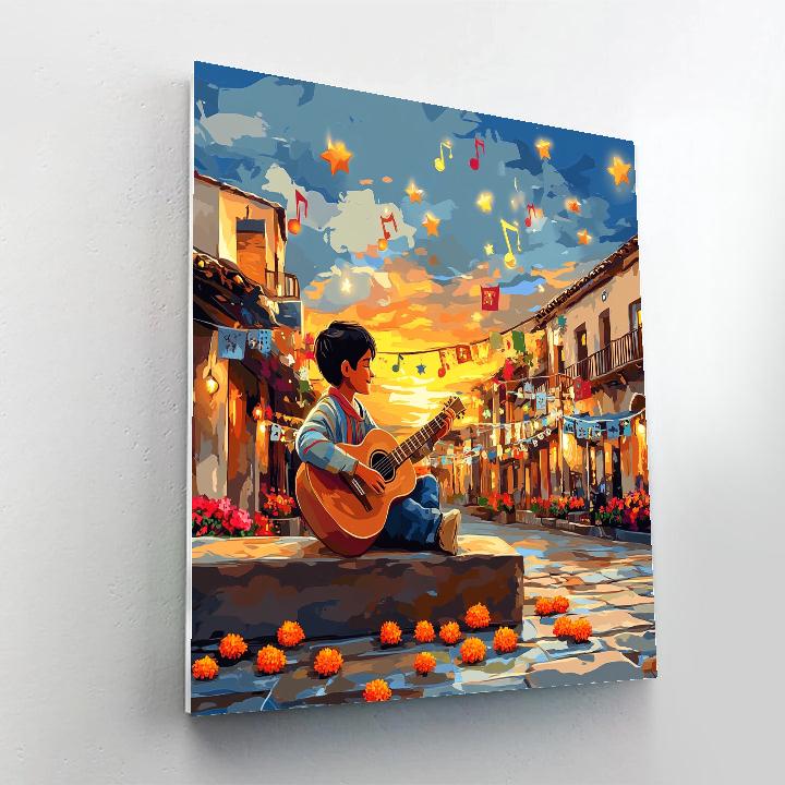 Miguel Music Of Memory Paint by numbers kits