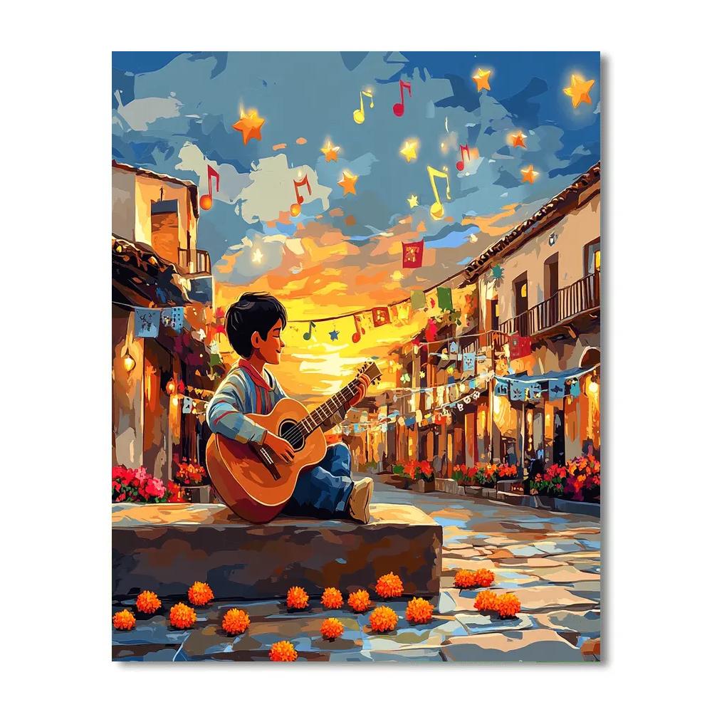 Miguel Music Of Memory Paint by numbers kits