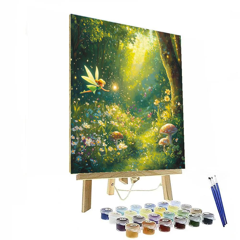 Tinker Bells Enchanted Forest Journey Paint by numbers kits