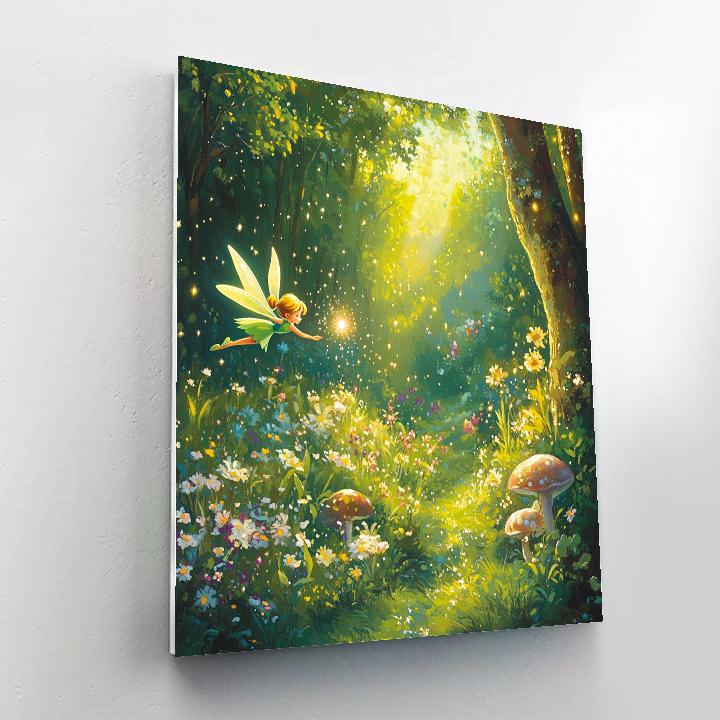 Tinker Bells Enchanted Forest Journey Paint by numbers kits
