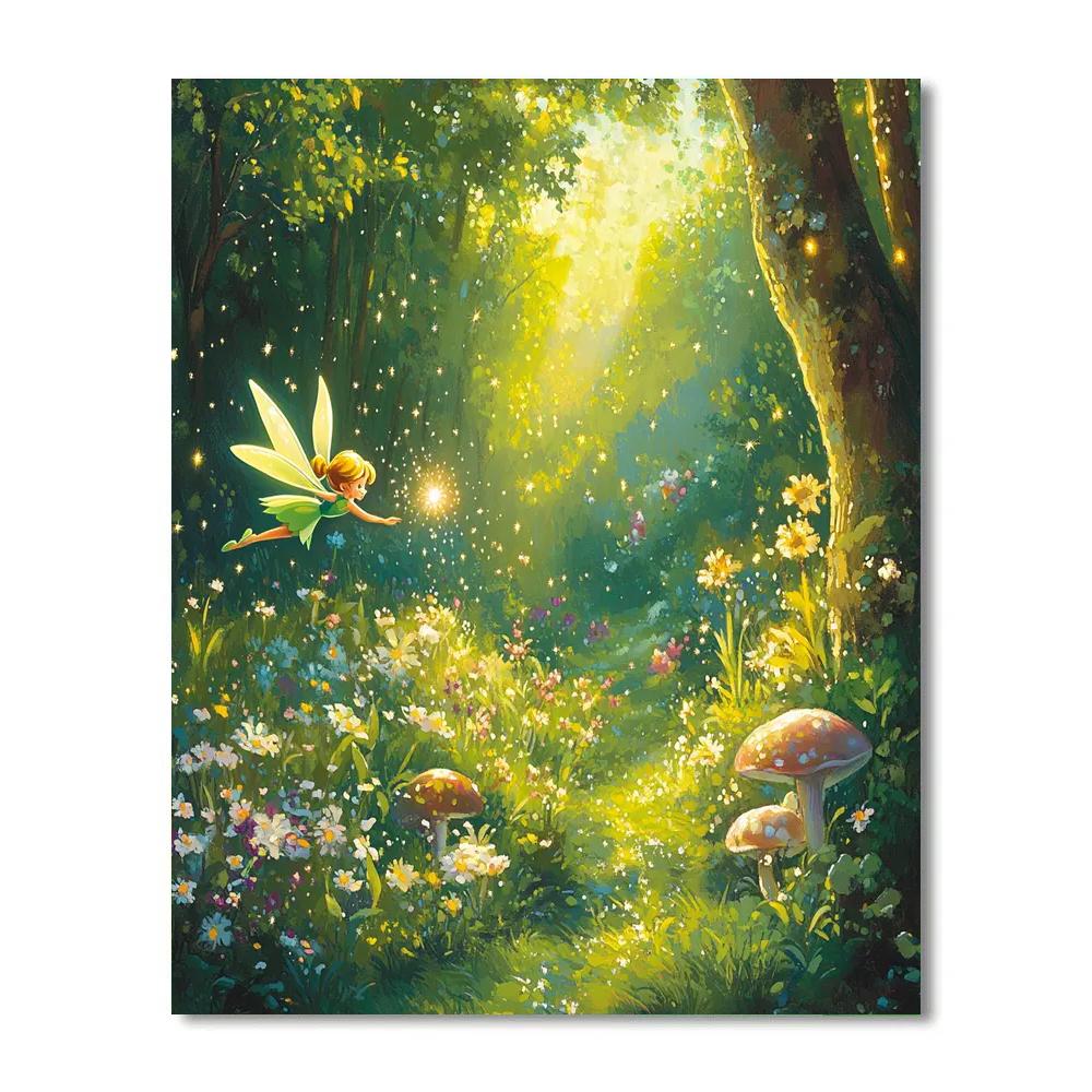 Tinker Bells Enchanted Forest Journey Paint by numbers kits