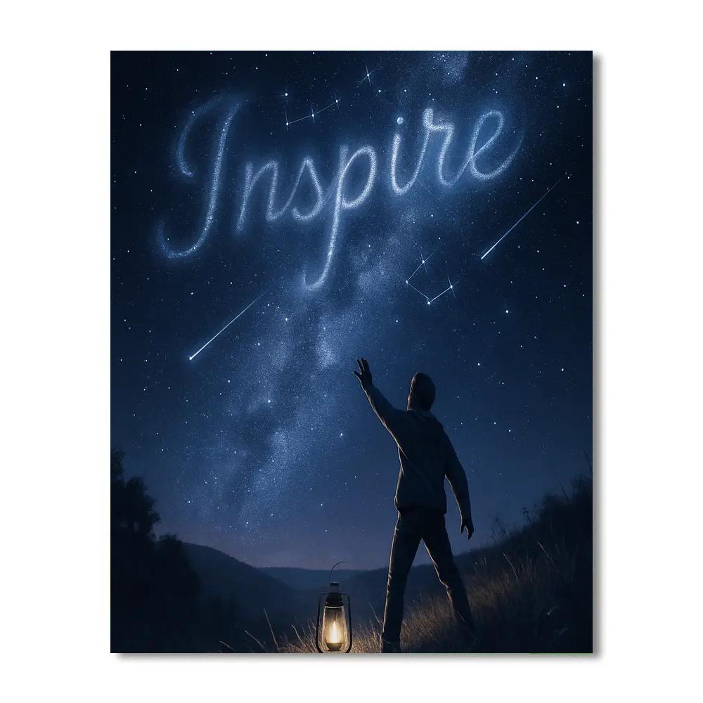 Inspire Constellation Echo Numbered painting kits