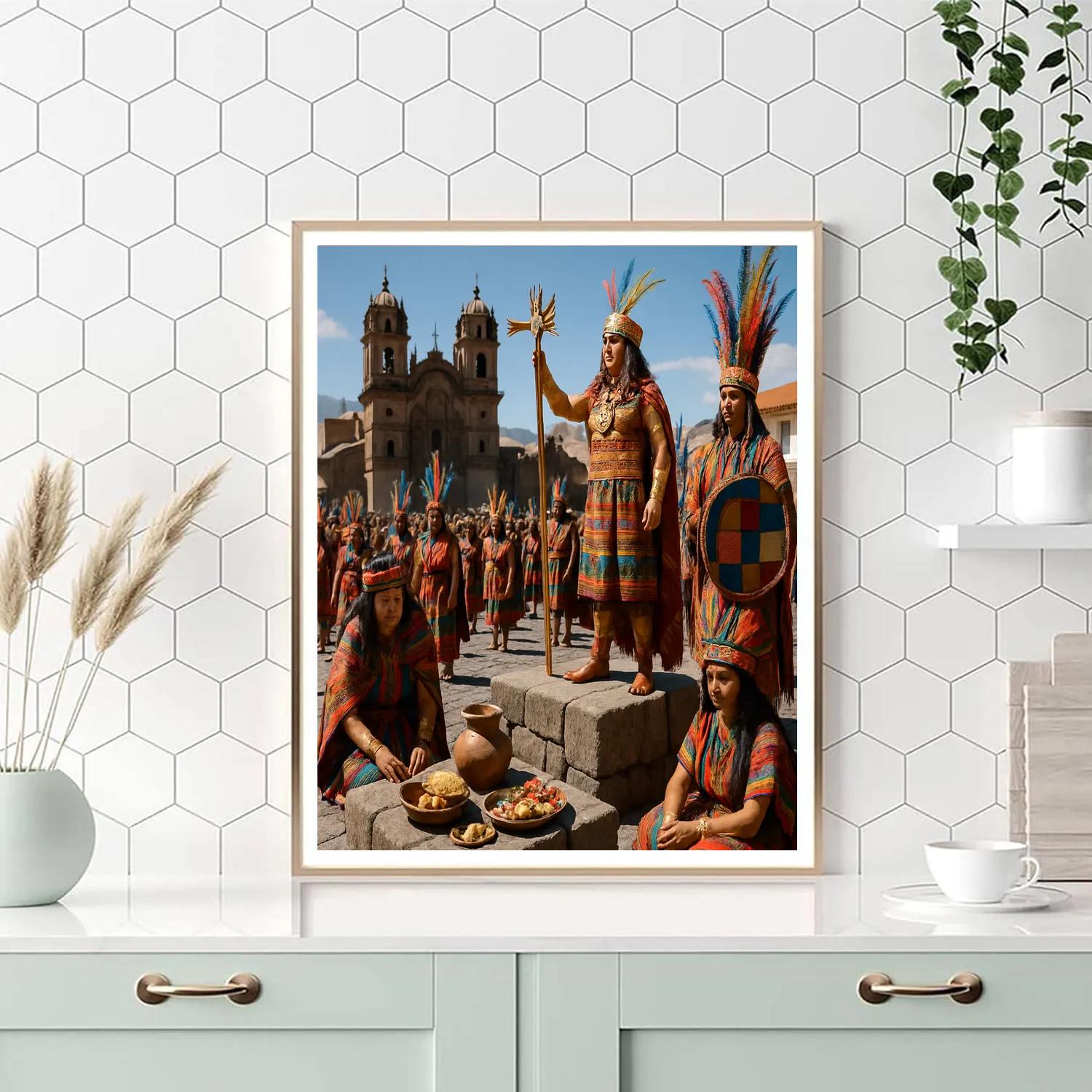 Inti Raymi Sun Festival Cuzco Paint by numbers kits