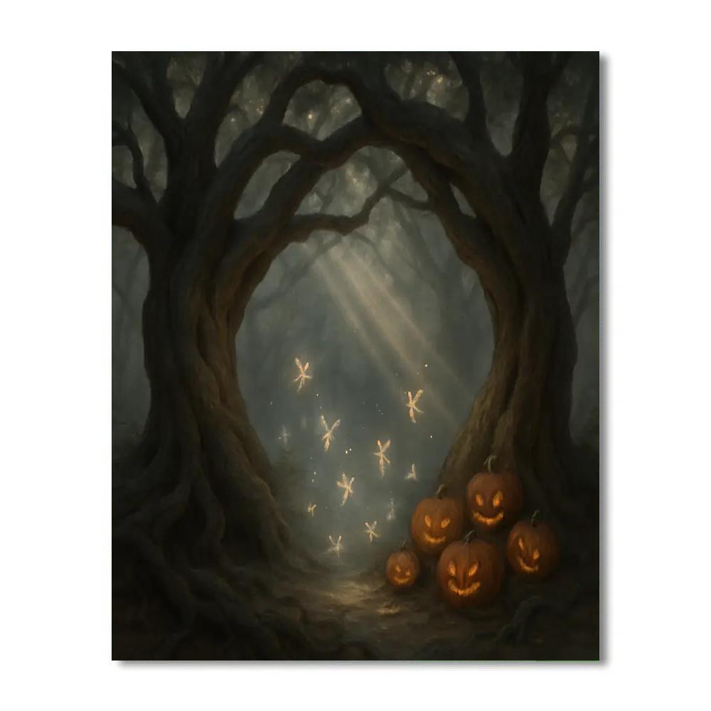 Hollow Of Whispering Oaks DIY paint by numbers