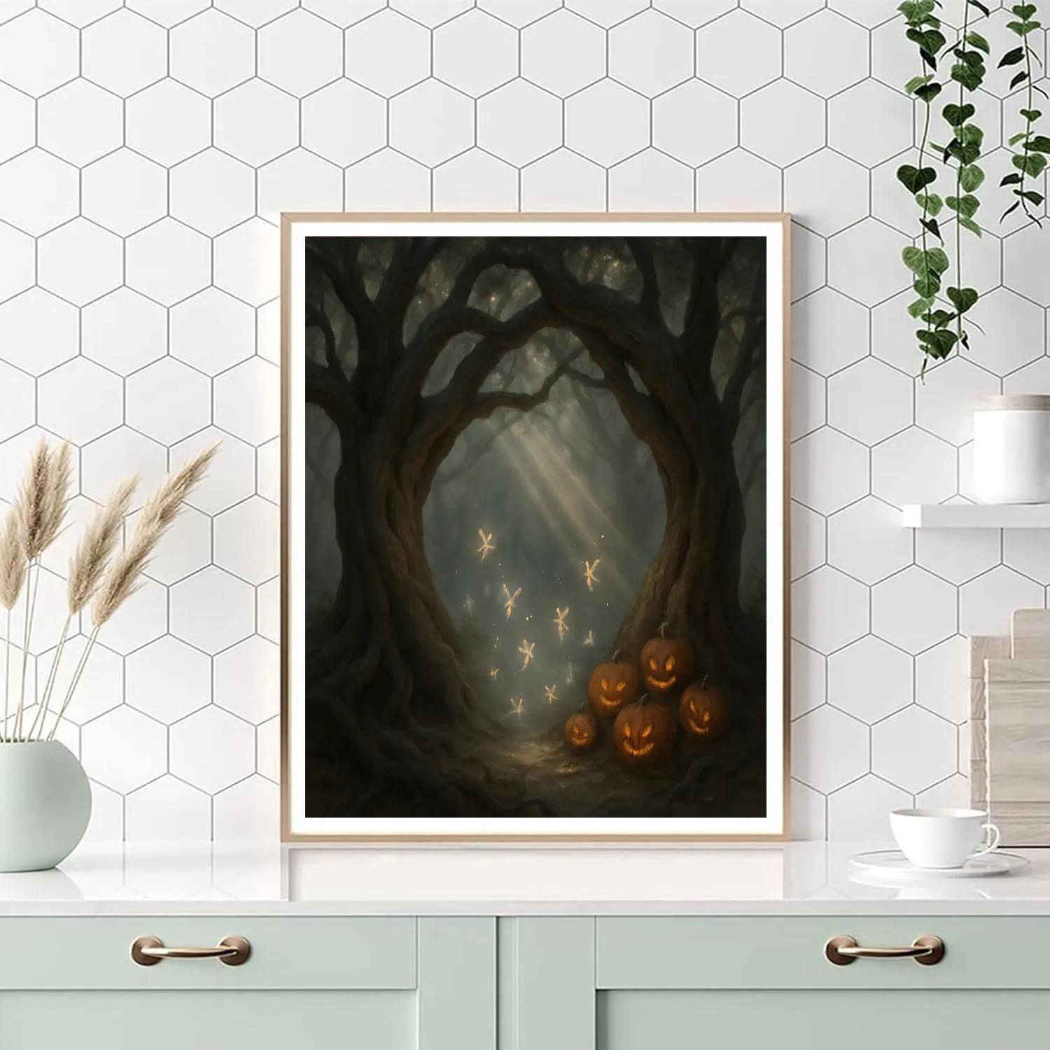 Hollow Of Whispering Oaks DIY paint by numbers