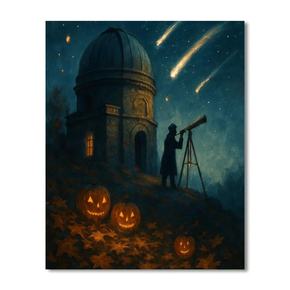 Autumn Observatory Watch paint by color