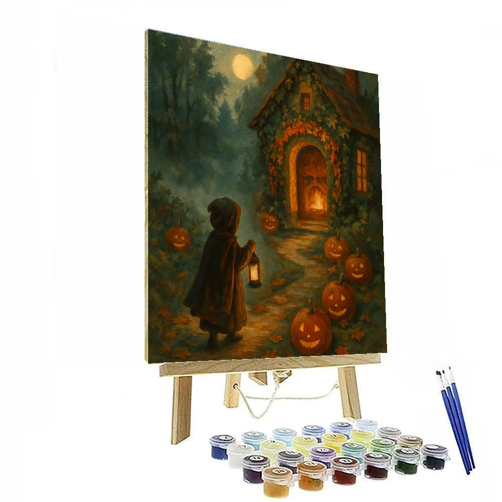 Carved Pathway To Hearth paint by number