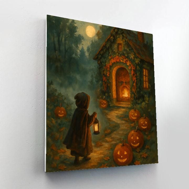 Carved Pathway To Hearth paint by number