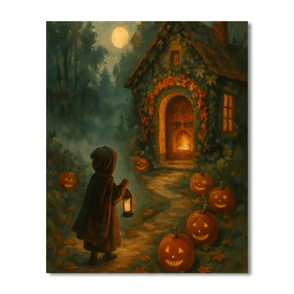 Carved Pathway To Hearth paint by number