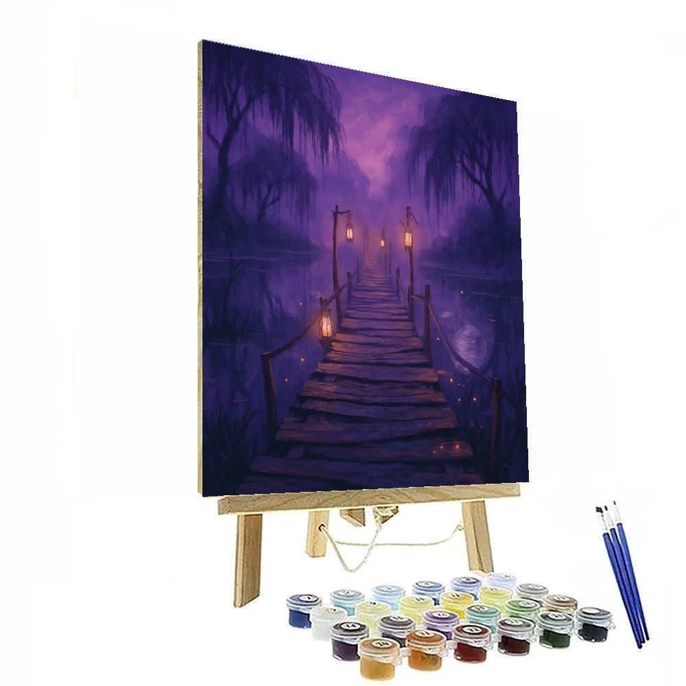Lantern Bridge To Nowhere Paint by numbers kits