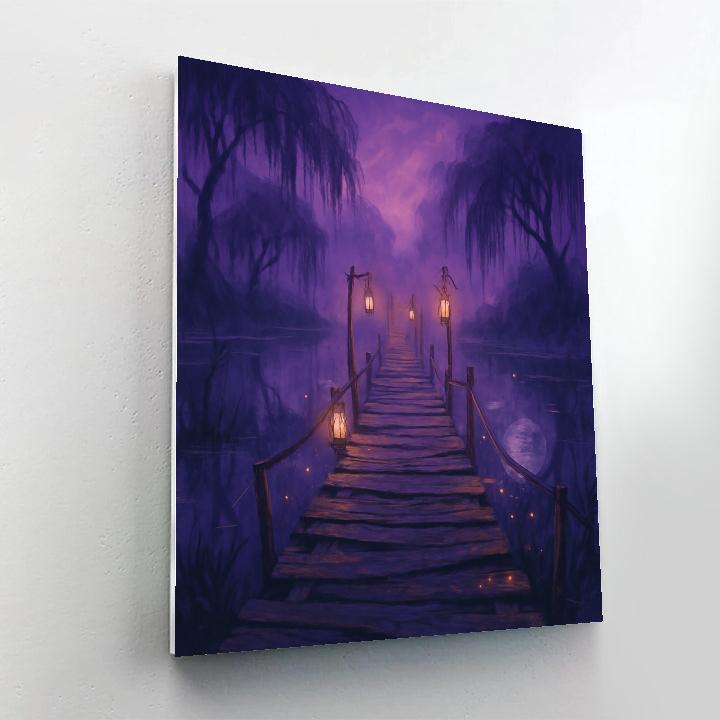 Lantern Bridge To Nowhere Paint by numbers kits