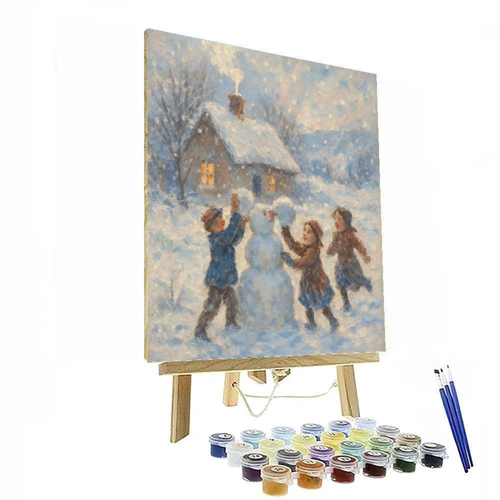 Children Of The First Snow Painting by numbers kit