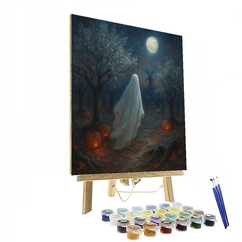 Midnight Orchard Phantom Numbered painting kits