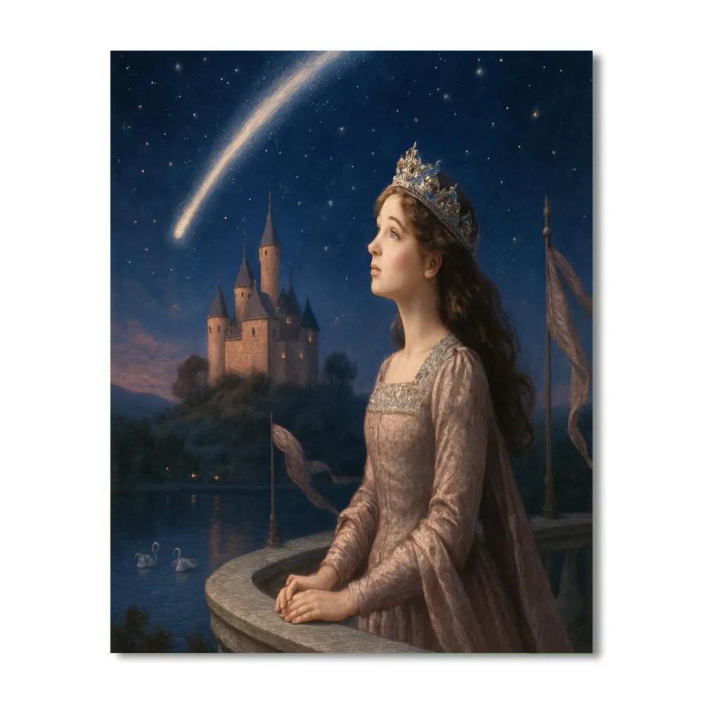 Princess Starlit Promise Paint by numbers kits