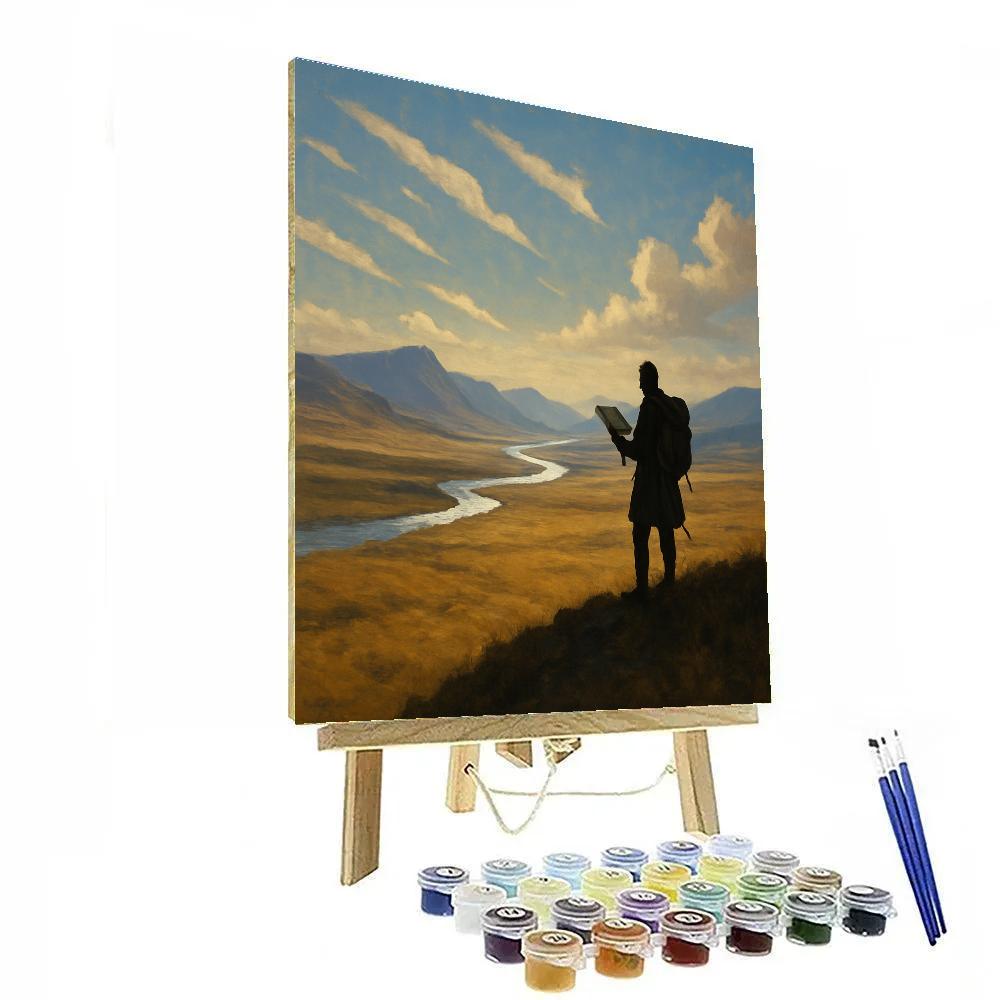 Landscape Horizon Voyager paint by numbers