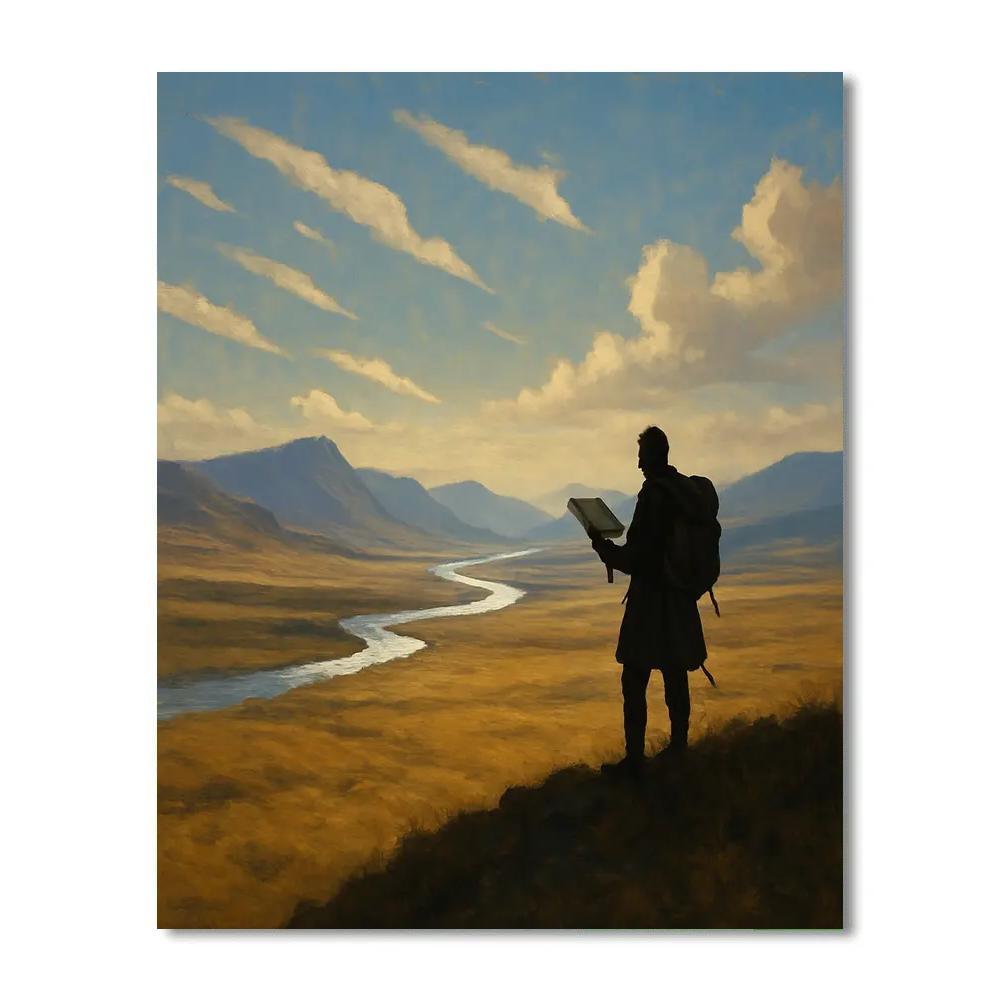 Landscape Horizon Voyager paint by numbers
