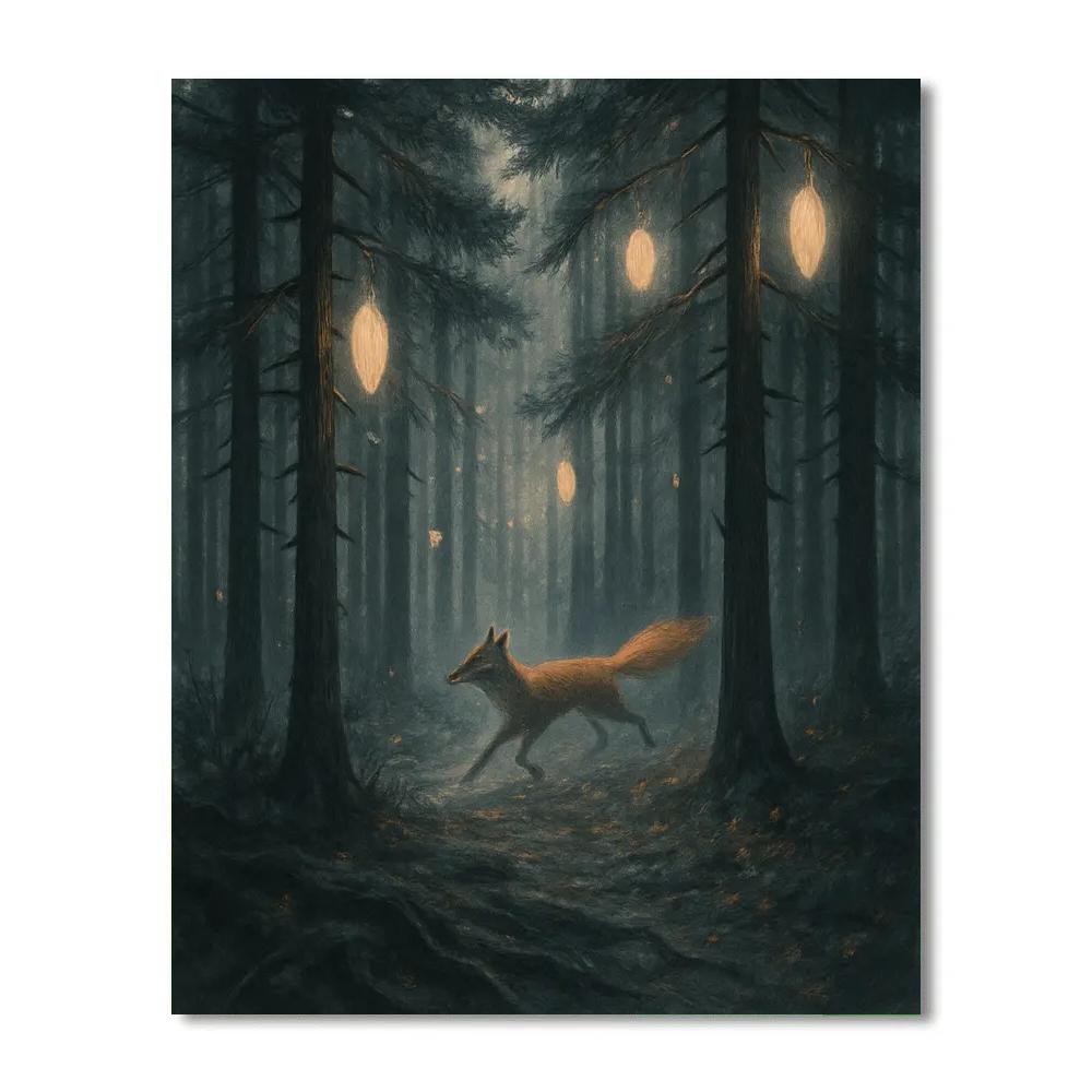 Murmur Of Hollow Pines paint by numbers