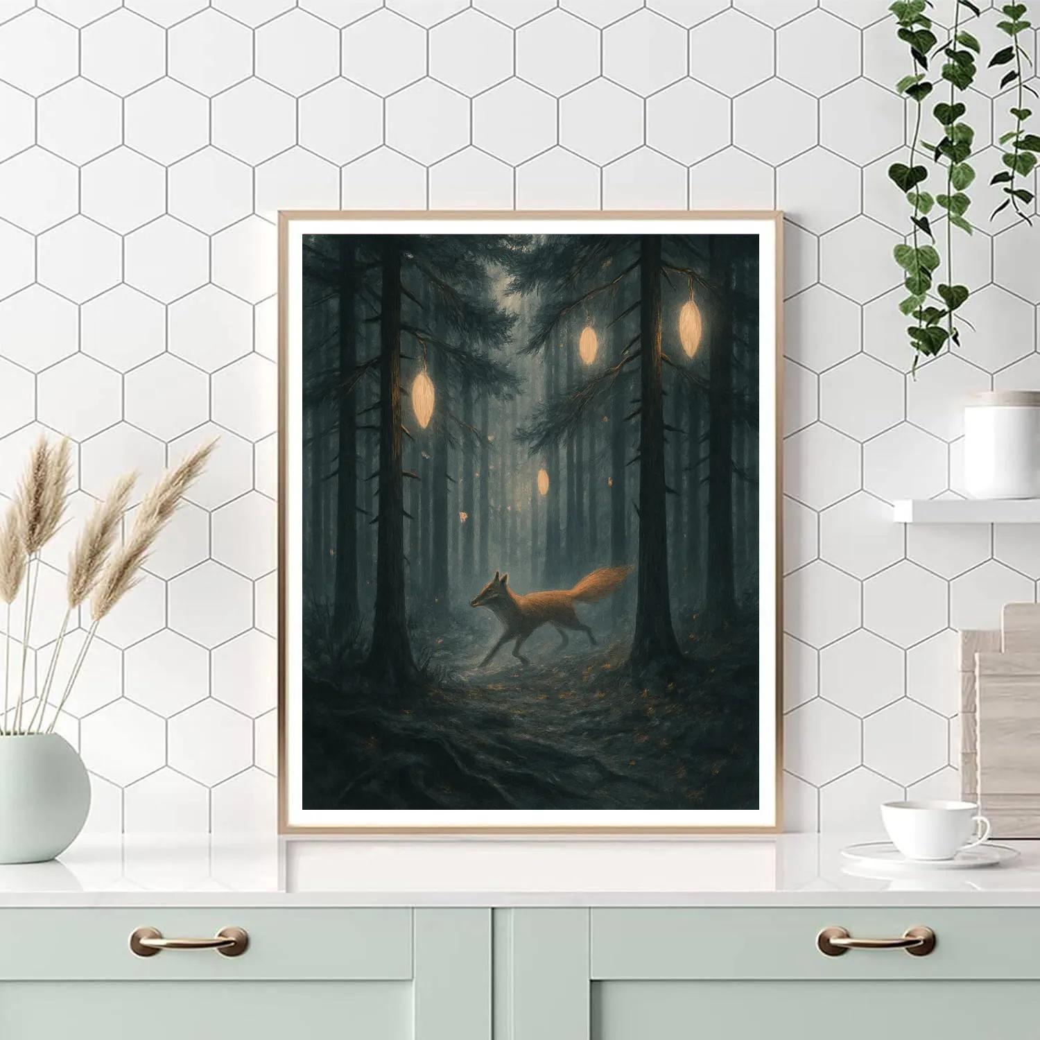 Murmur Of Hollow Pines paint by numbers