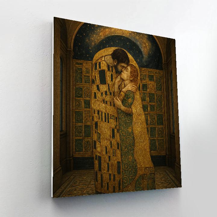 Gustav Gilded Nebula Paint by numbers kits