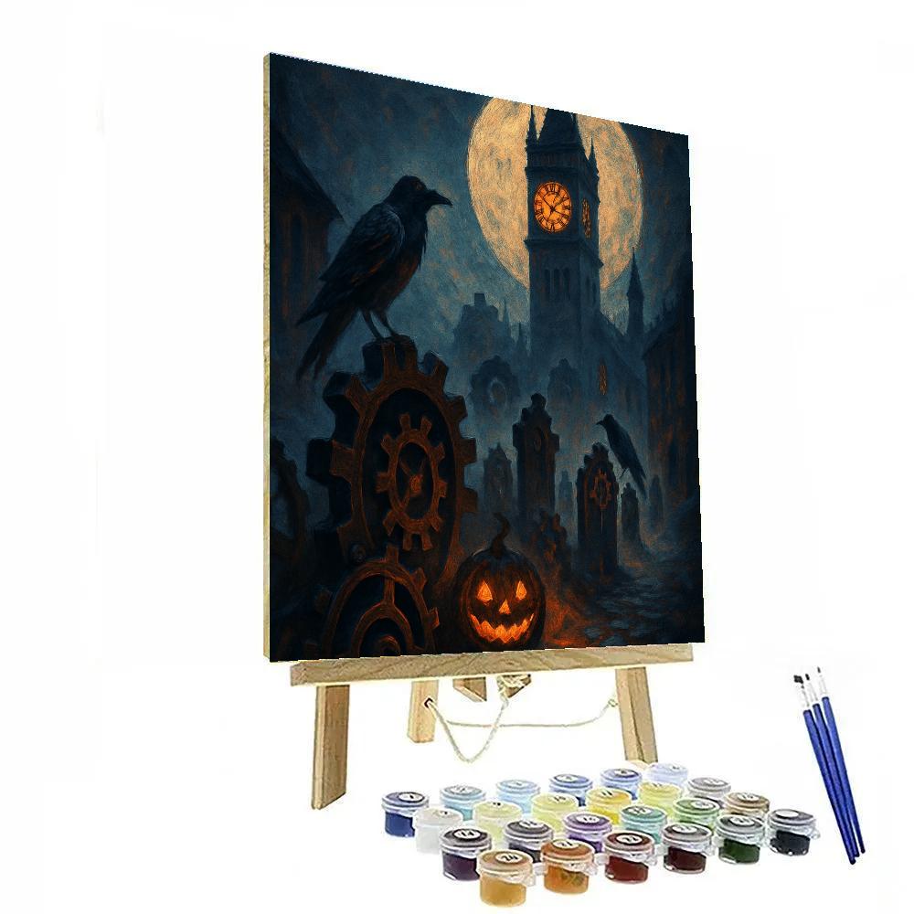 Clockwork Grave Lane painting number kit