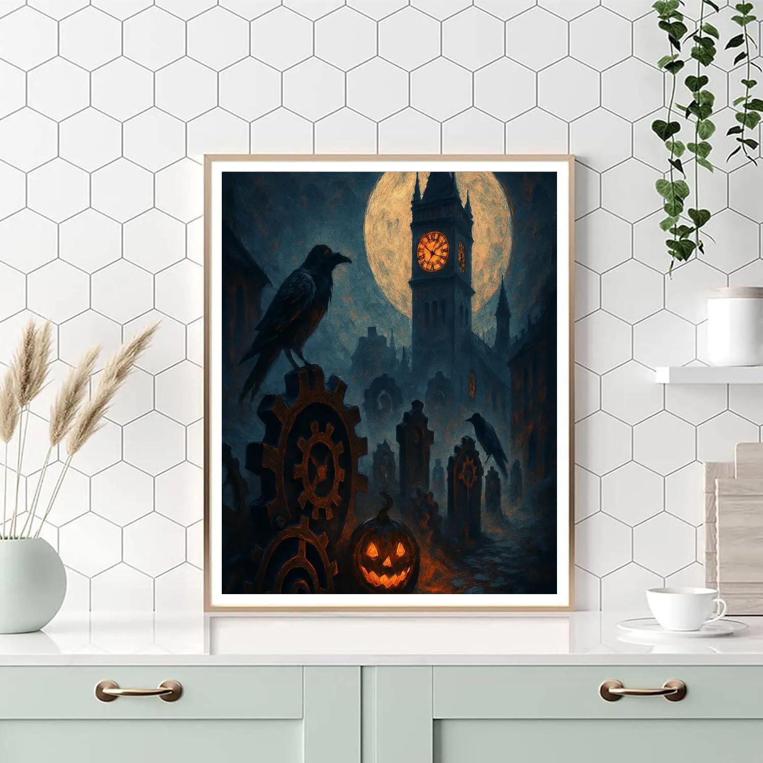 Clockwork Grave Lane painting number kit