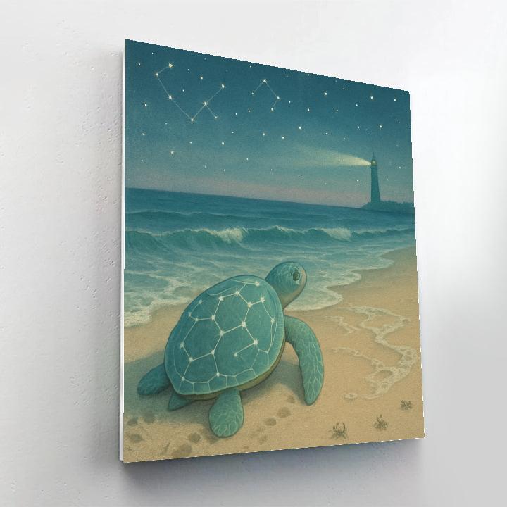Turtle Starshore Pilgrim Numbered painting kits