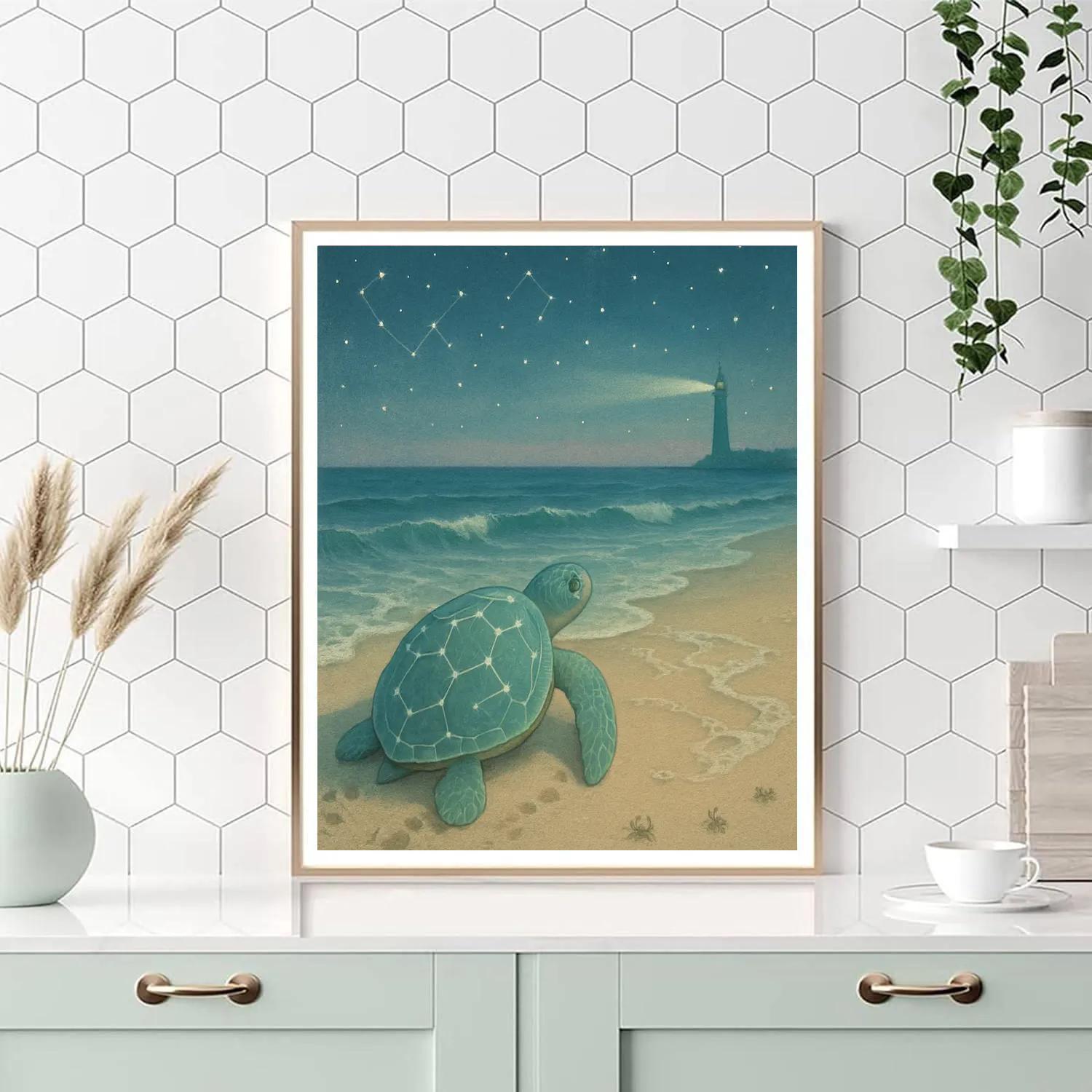 Turtle Starshore Pilgrim Numbered painting kits