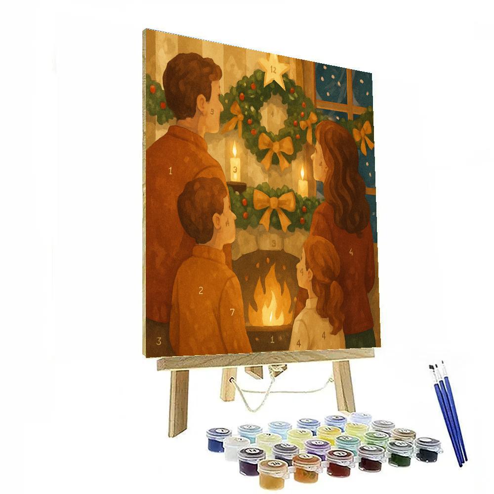 Silent Starry Eve Painting by numbers kit