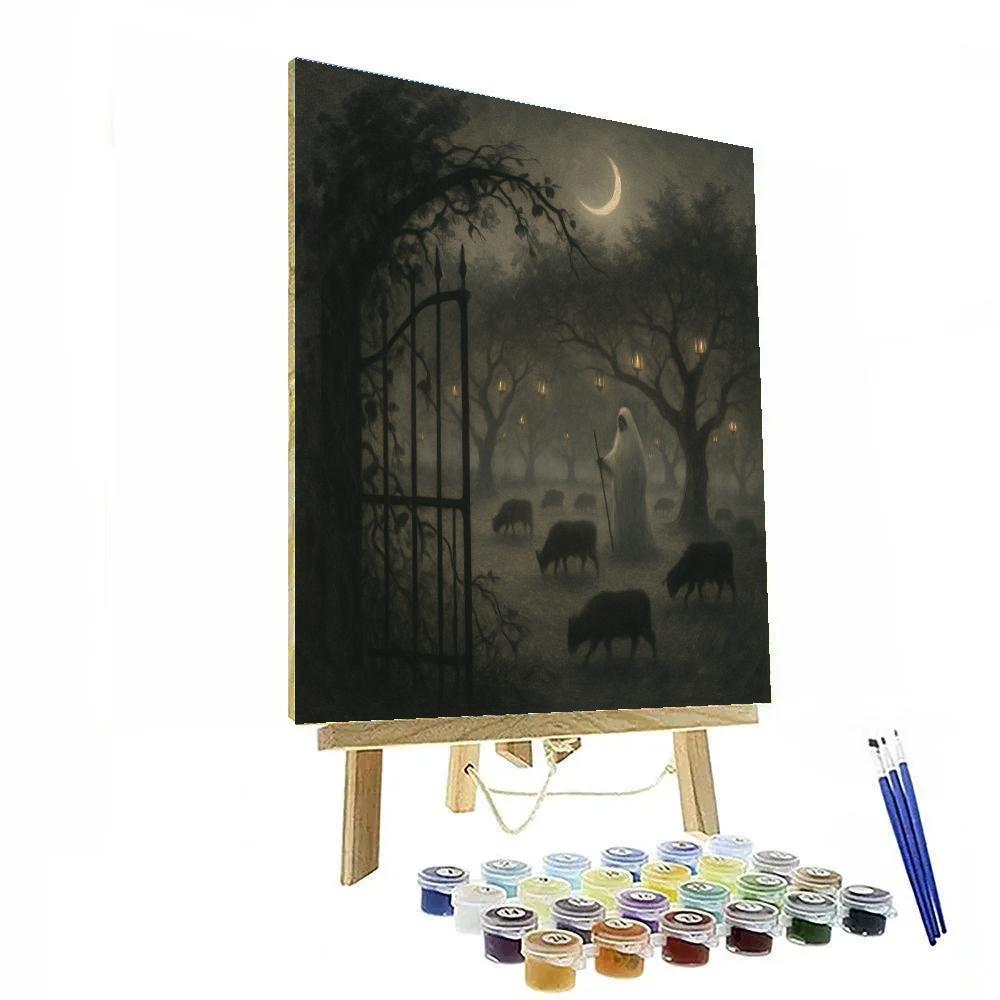 The Phantom Orchard Gate Painting by numbers kit