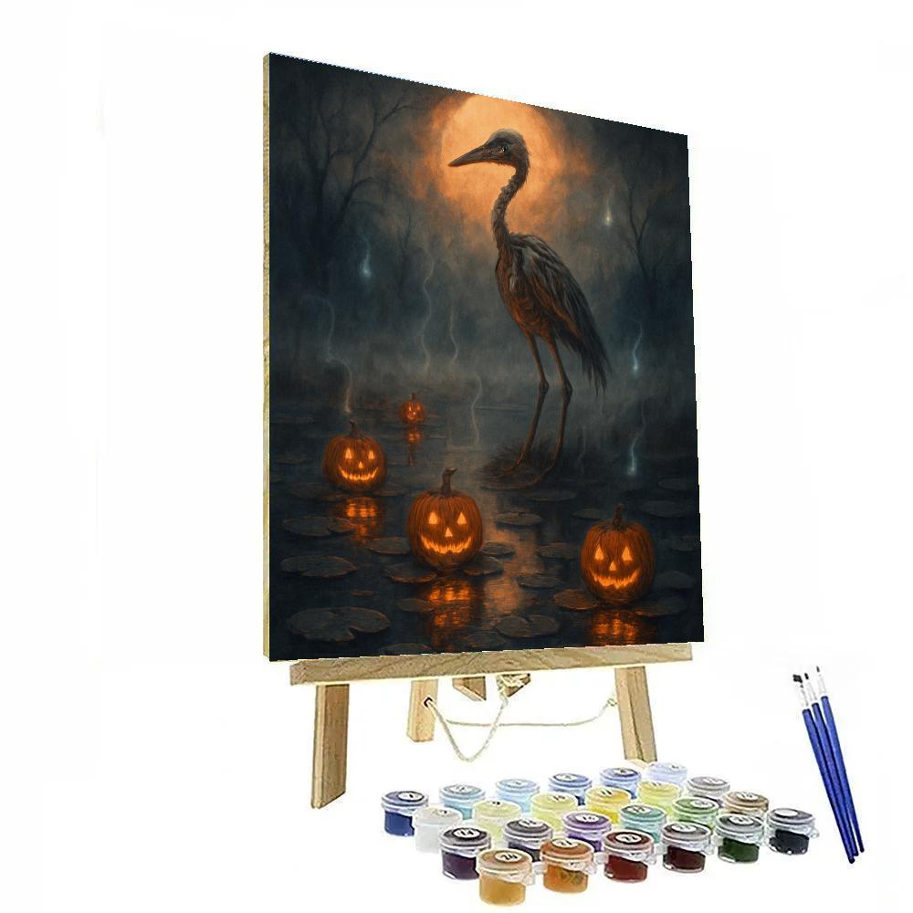 The Midnight Millpond DIY paint by numbers