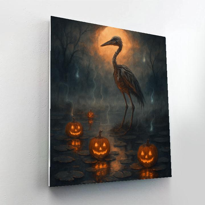 The Midnight Millpond DIY paint by numbers