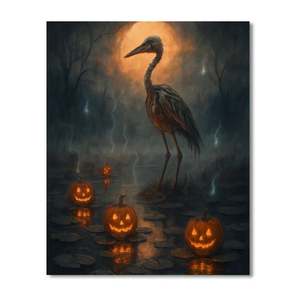 The Midnight Millpond DIY paint by numbers