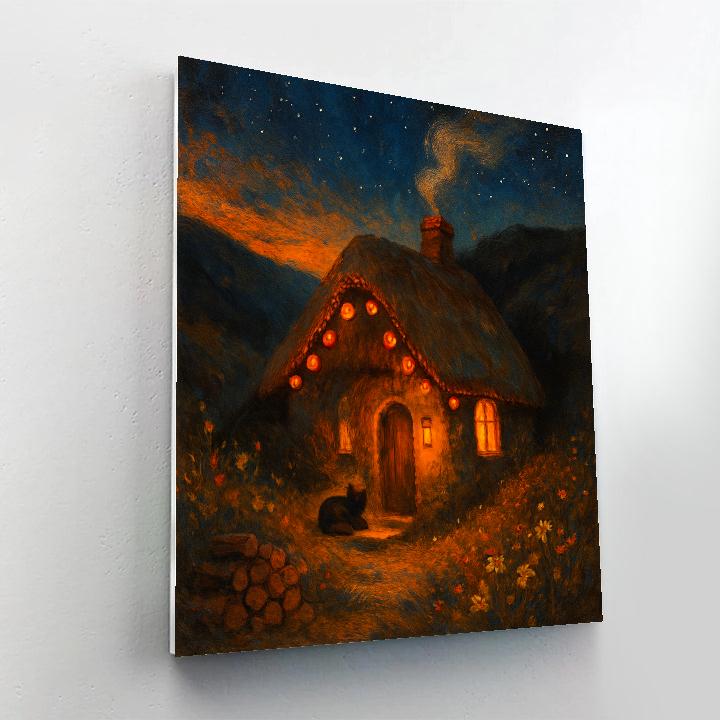 Thatch And Lantern Hollow Numbered painting kits