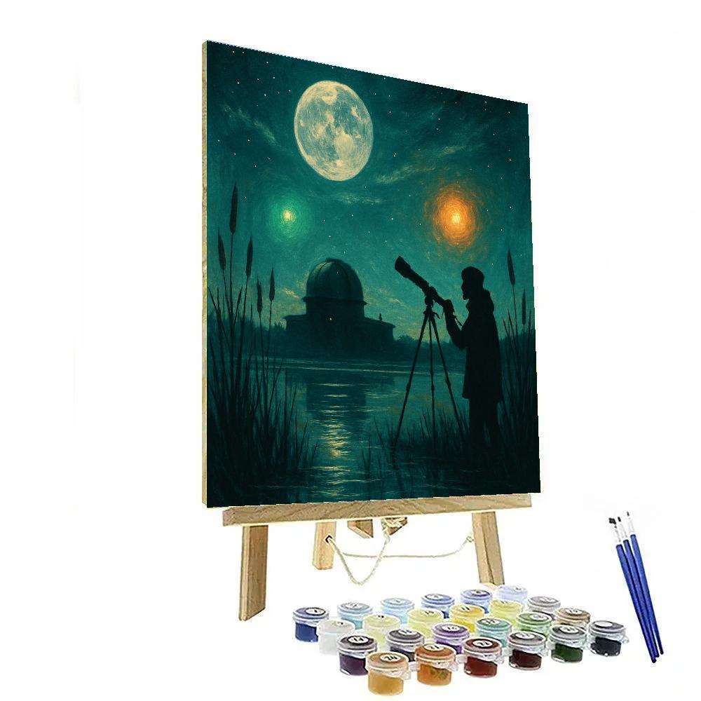 The Marshlight Observatory paint by color