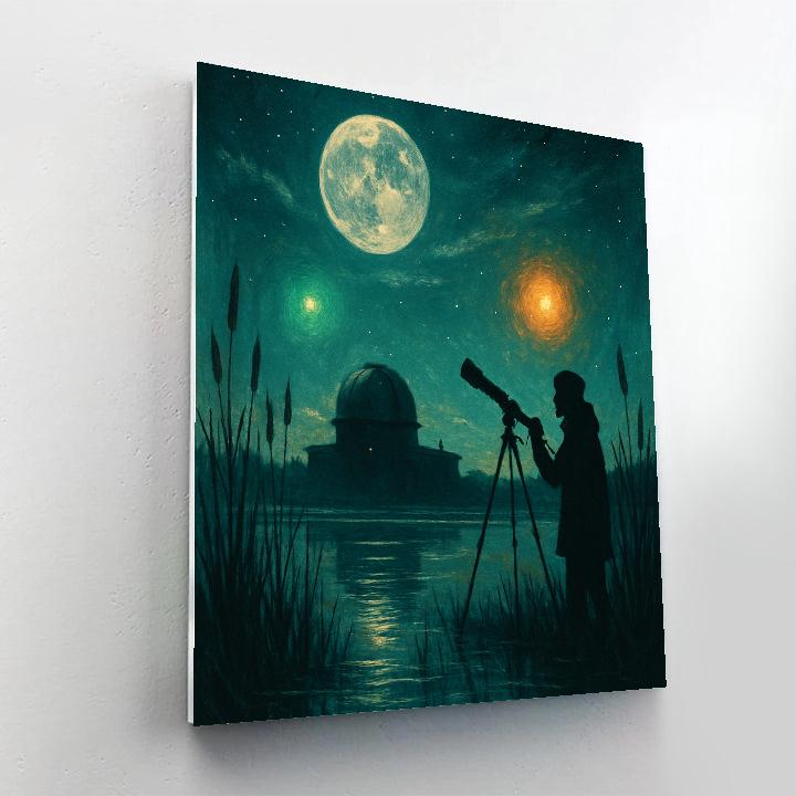 The Marshlight Observatory paint by color