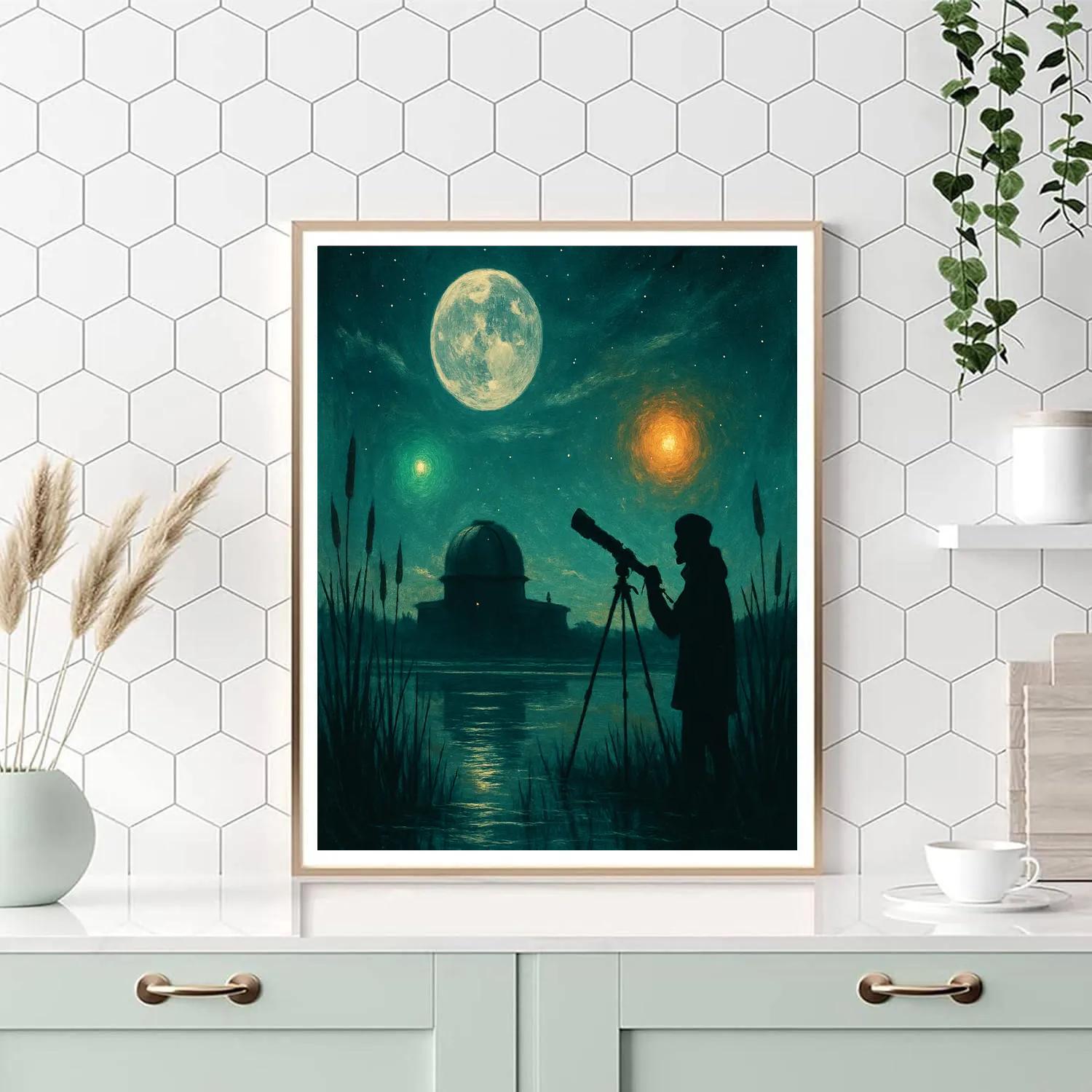 The Marshlight Observatory paint by color