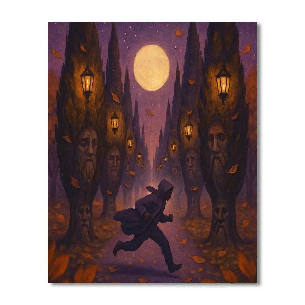 The Cypress Lamp Avenue Paint by numbers kits