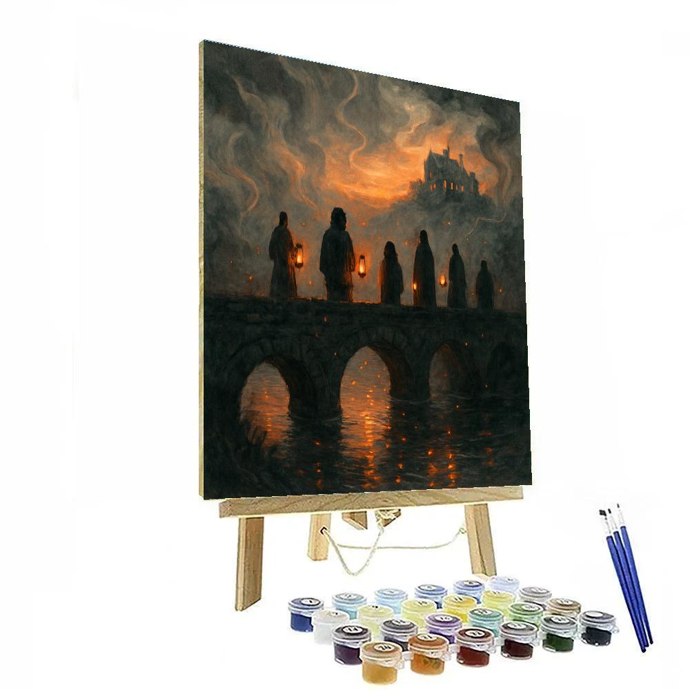 The Ember Bridge Vigil Paint by numbers kits
