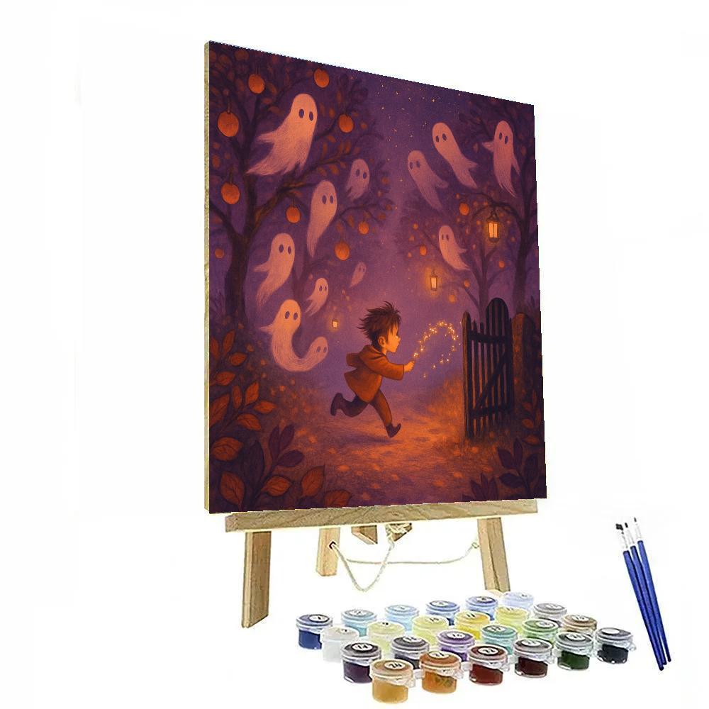 The Whispering Orchard Lane paint by numbers