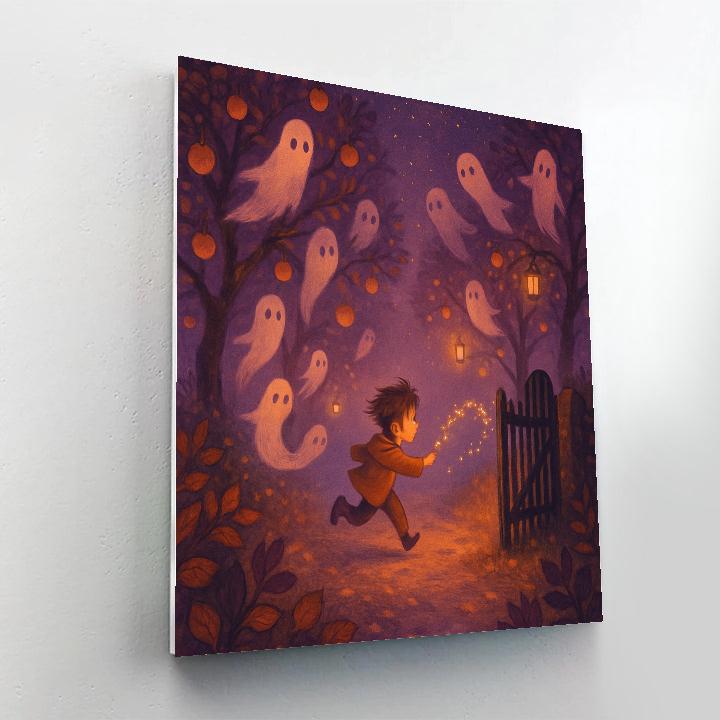 The Whispering Orchard Lane paint by numbers