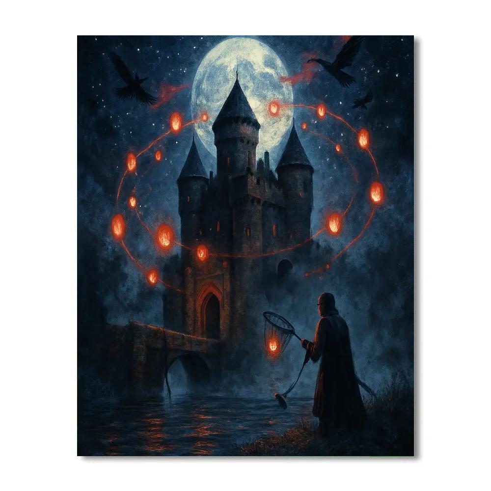 The Lantern Keepers Moat paint by numbers