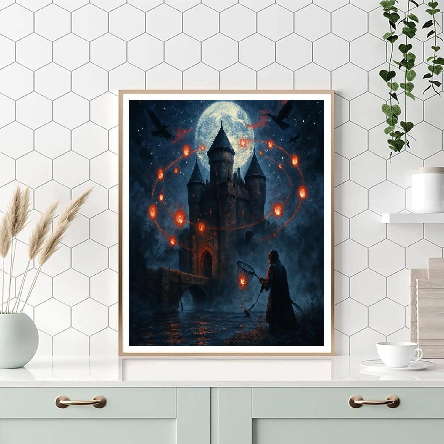 The Lantern Keepers Moat paint by numbers