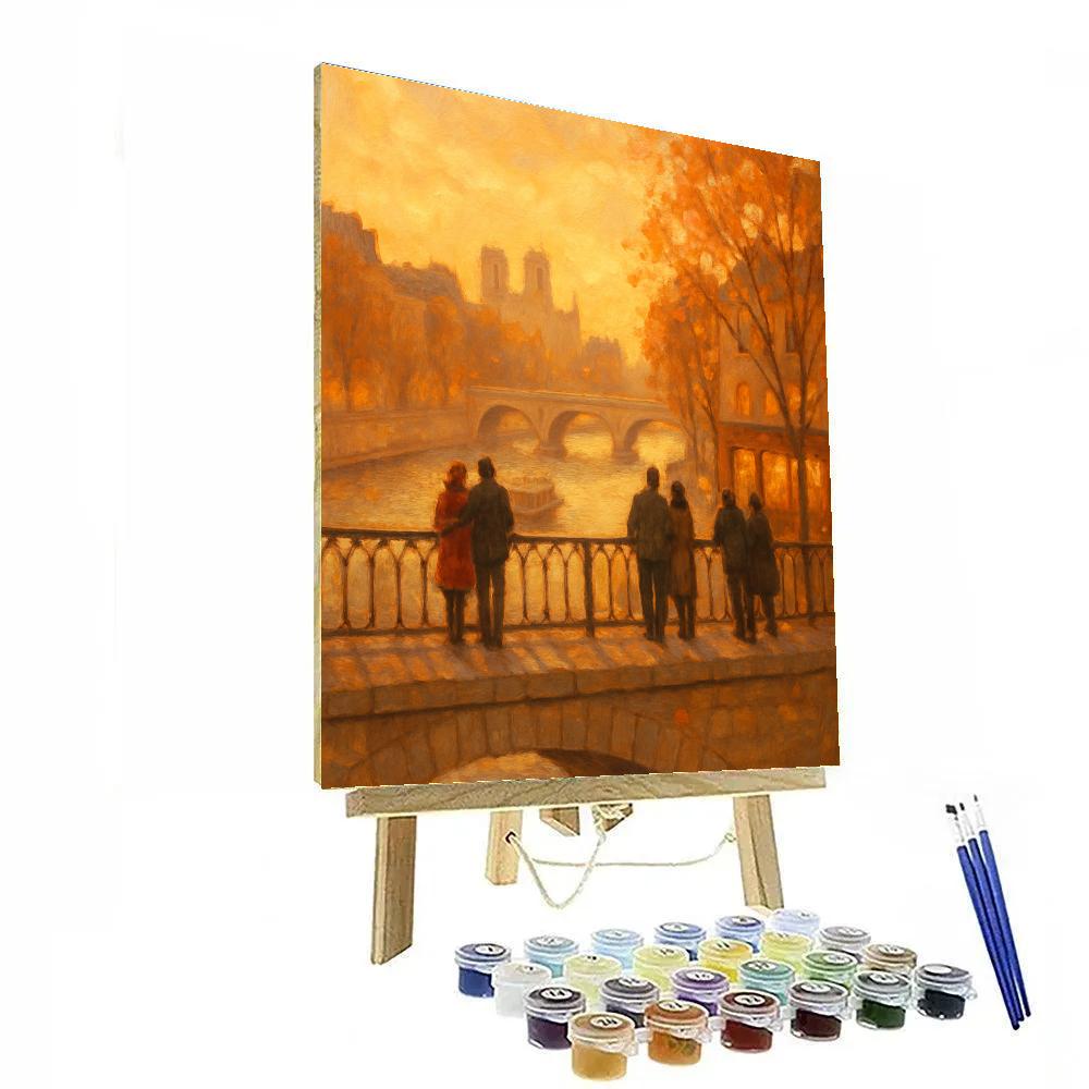 Golden Bridge Windowview Numbered painting kits