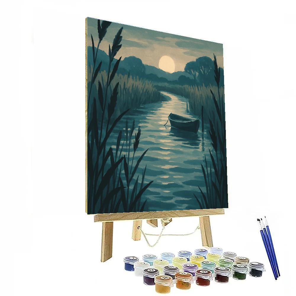 Whispering Reed River paint by numbers