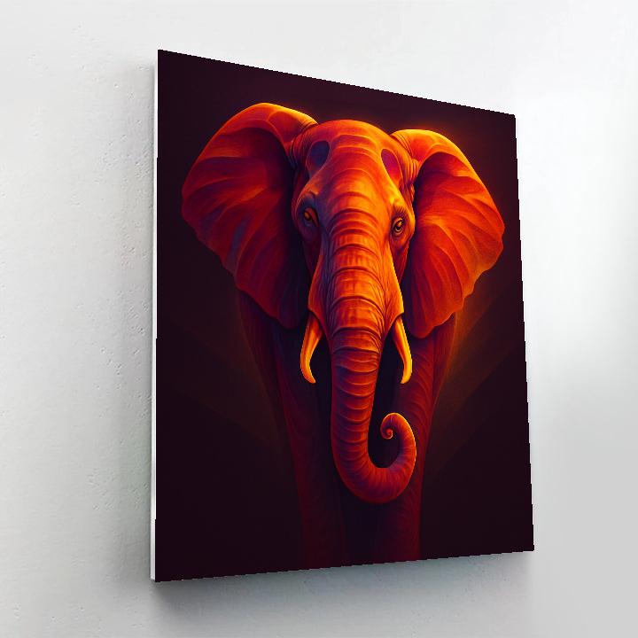 Chromatic Elephant Majesty painting number kit
