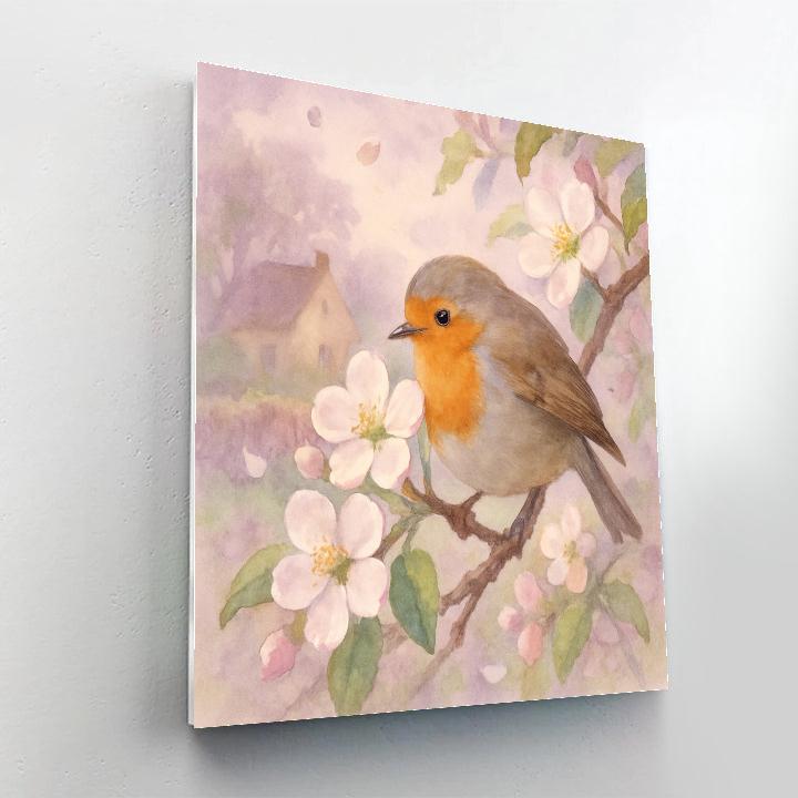 Garden Robin Soft Spring paint by color