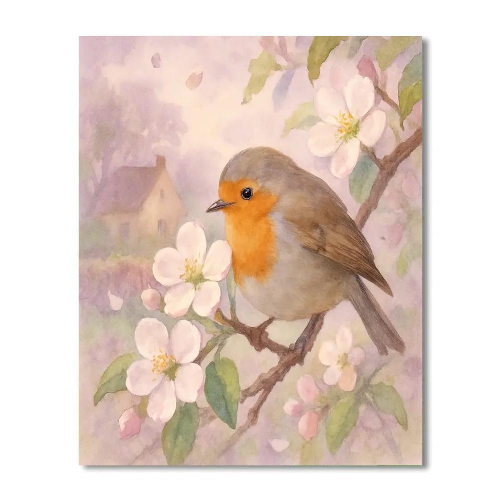 Garden Robin Soft Spring paint by color