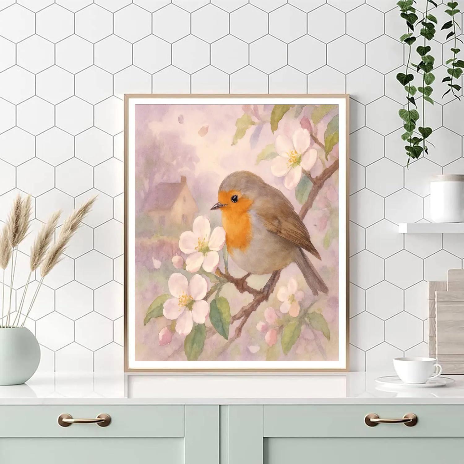 Garden Robin Soft Spring paint by color