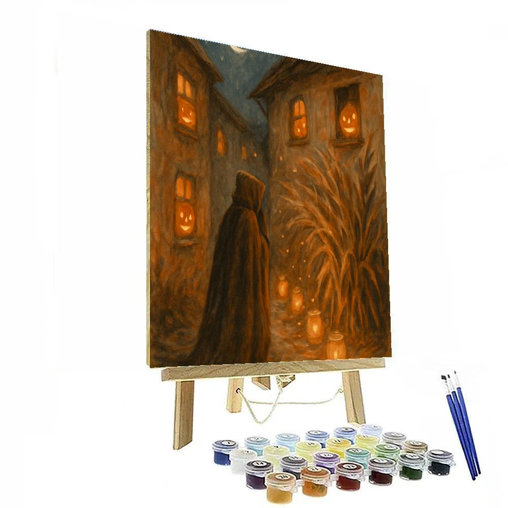 Candlelit Hollow Storybook Lane paint by number
