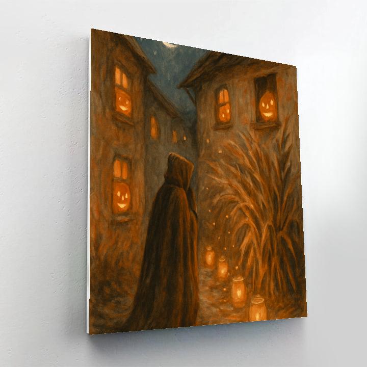 Candlelit Hollow Storybook Lane paint by number